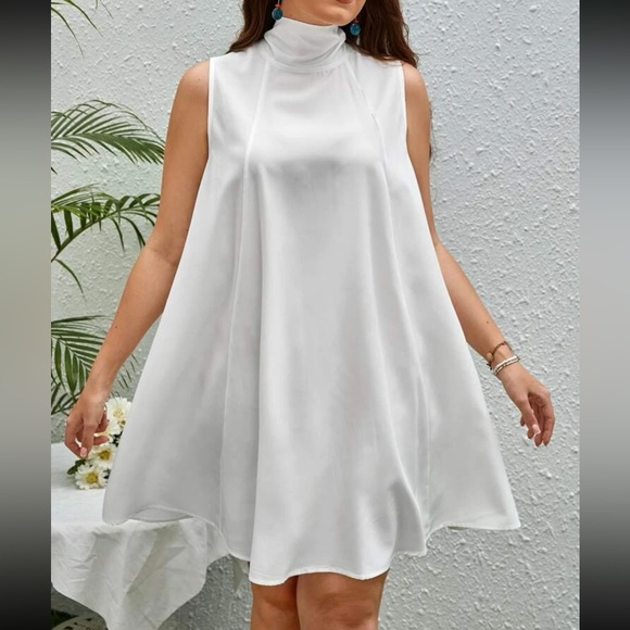 Luxe neck tie party formal evening dress - Picture 14 of 16